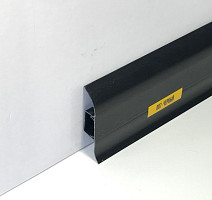 Плинтус Ideal Comfort 55mm Черный 007 фото 2 | FLOORDEALER